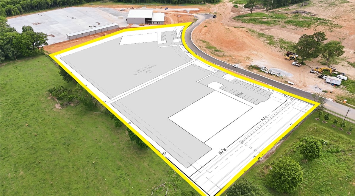 Address
45th St, Springdale, Arkansas 72764
Submarket
Springdale
Space Available
Building 1: 15 KSF - 2.56 AC Yard
Building 2: 15 KSF - 1 AC Yard
Price
Negotiable
Availability
Q2 2027
Access
Centrally Located (0.1 Miles from I-49)
Zoning
C-5
Building Specs
Negotiable