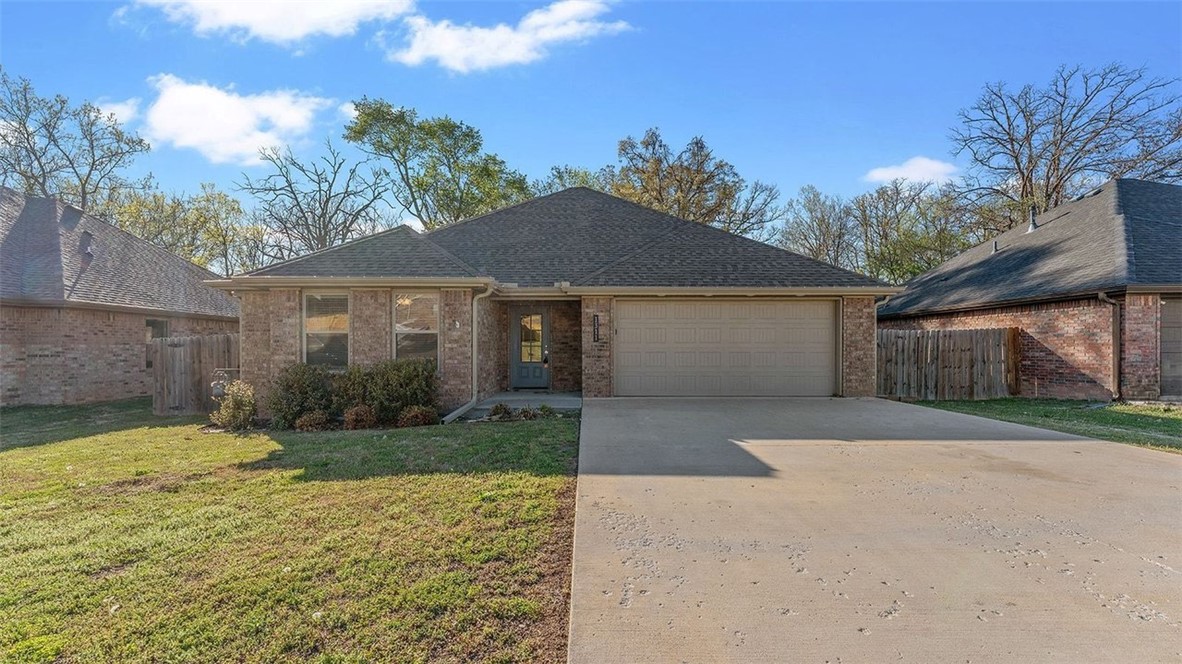 Looking for easy living with style? This 3-bedroom, 2-bath home sits in a sought-after subdivision and features a spacious single-level layout designed for comfort. Enjoy elegant granite countertops, bright living areas, and a cozy atmosphere throughout. The wood privacy fence adds the perfect touch for peaceful outdoor moments or gatherings with loved ones. Don’t wait—schedule your showing today before it’s gone! Pictures with furniture are virtually staged.