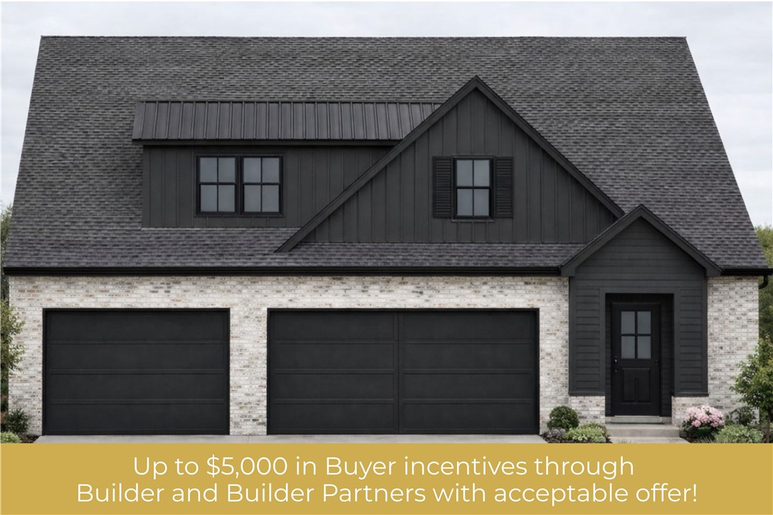 Beautiful new construction in the heart of Cave Springs offering 4 bedrooms and 3.5 bathrooms with a thoughtfully designed layout and upscale designer finishes throughout. This home blends modern contrast with timeless materials, creating striking curb appeal and a warm, inviting interior. Inside, you’ll find spacious living areas ideal for both entertaining and everyday life, along with generously sized bedrooms and well-appointed baths. The floor plan offers flexibility, comfort, and functionality — all with quality craftsmanship and attention to detail. Located just minutes from area schools and Mt. Hebron Park, you’ll love the convenience to trails, playgrounds, sports fields, and everything Northwest Arkansas has to offer while enjoying the charm of Cave Springs living.