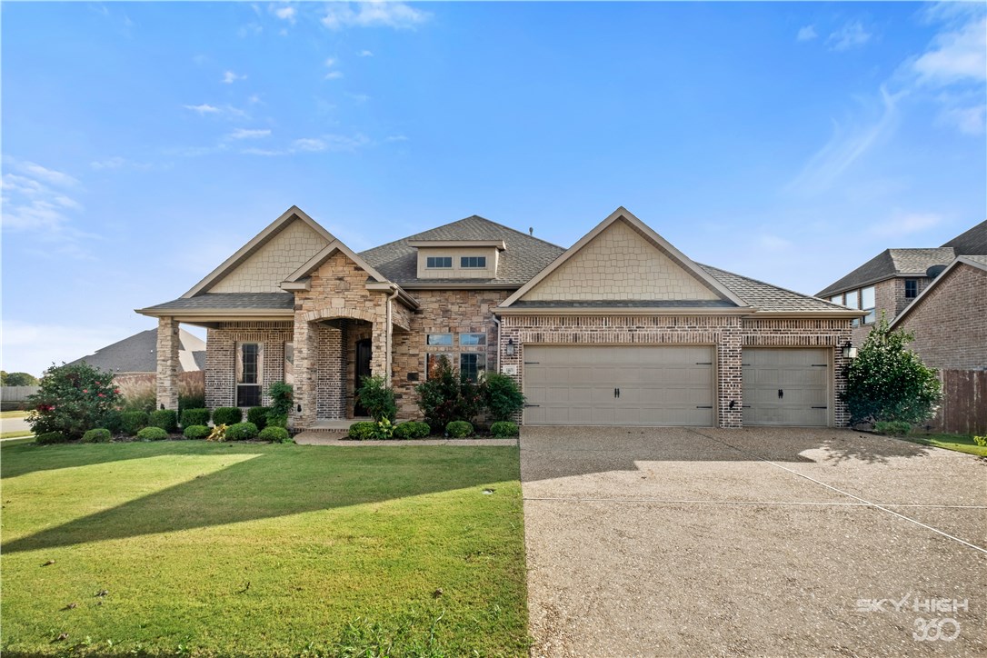 Welcome To Your Next Home! And What A Perfect One It Is! Located Within Walking Distance To Central Park Elementary And A Short Distance From Bright Field Middle And The Bentonville Community Center. Beautifully Laid Out With Majority Of Living Space On Main Level Including Master Suite + 2 Guest Beds + Office/3rd Bed. Full Brick/Rock Exterior With Covered Front Porch, Back Patio, Gas Connected Fire Pit + Grill, Full Gutters, Fully Fenced Yard, Corner Lot. Wood Flooring Throughout The Entry, Halls, Office, Living And Formal Dining. Open Living With Corner Fireplace And Great Natural Lighting. Spacious Kitchen With Built-in Oven/Micro And Gas Cooktop, Full Vent Hood, Custom Cabinets With Granite Counters (and throughout), Island With Bar Seating, Pantry, Eat-in Plus Formal Dining. Access To Back Patio From Kitchen And Master Bed. Double Crown In Living, Formal, Master. Dual Vanity, Dual Walk-in, Custom Shower, Whirlpool In Master Bath. Large Bonus/Media + Full Bath Up. Location, Layout, And More! Come See!