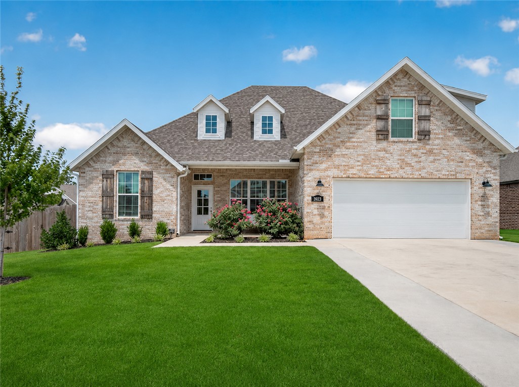 Experience the perfect combination of space, comfort, and convenience in this exceptional 4-bedroom, 2-bath residence featuring a versatile bonus room and an expansive, privacy-fenced backyard. Built in 2023, this thoughtfully designed home offers generous living spaces, a warm gas fireplace, elegant quartz countertops, a bonus room upstairs, and a functional layout that’s ideal for both everyday living and entertaining. The 2-car garage features durable epoxy floors, while the partially covered patio provides the perfect place to relax, grill, or enjoy time outdoors year-round.

Situated in a charming, smaller subdivision, you’ll appreciate the peaceful neighborhood setting while remaining just minutes from schools, shopping, dining, medical facilities, and quick access to I-49. Combining modern finishes, flexible living space, and a prime Northwest Arkansas location, this move-in-ready home is one you won’t want to miss.