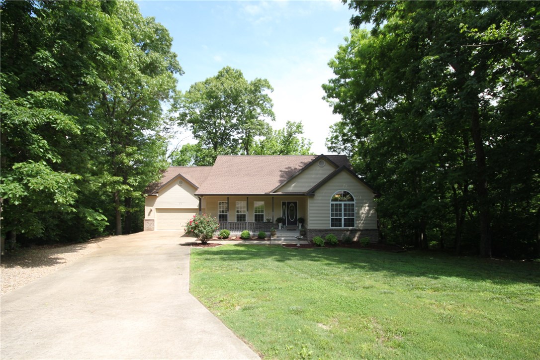 Nestled in gorgeous Bella Vista, this spacious potentially 4 bedroom home has it all. With 3 beds/2 baths upstairs, kitchen with granite, large living area, sunroom with view of Lake Loch Lomond, upper/lower decks, and a utility room with sink. The basement is perfect for a 4th bedroom w/ a large walk-in closet and separate full bathroom. Additional heated/cooled storage downstairs as well.