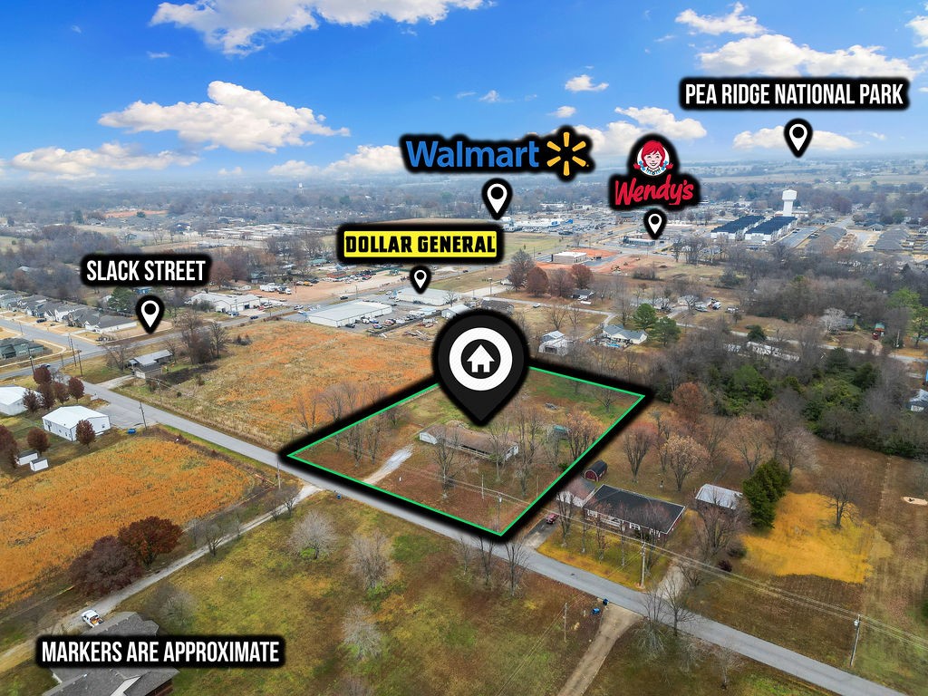 Commercial Opportunity! This 2.00-acre property is zoned C-1 and offers excellent potential in the growing Pea Ridge area. The property includes a 3-bedroom, 2-bath manufactured home and is ideally located just off Slack Road/Hwy N72, providing convenient access and visibility. A great option for commercial development or investment. Also listed as Commercial under MLS #1333007.