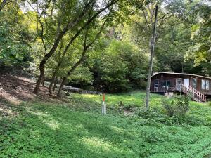 Two bedroom, two bath cabin on the river just waiting for you to put your finishing touches. You can hear the gurgle of the creek running into the Mighty White River. Feel the fog roll in at nights and listen to the birds chirping and fish splashing in the day and the frogs and crickets at night. All new windows ready to hang. And I'd put a nice front porch on it to listen to the wildlife. A fixer-upper dream. Wont last long!
