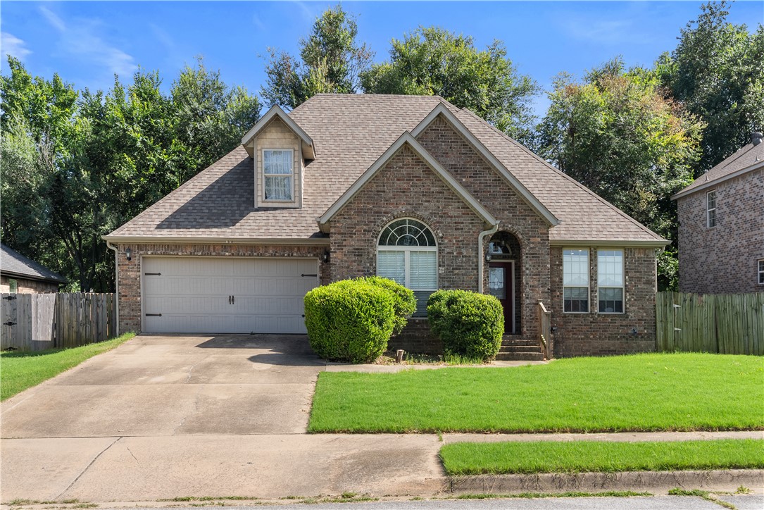 Step into this stunning all-brick home tucked away on a peaceful cul-de-sac street. The thoughtful split-bedroom design offers privacy, while the utility room with a sink and central vacuum add convenience. Whip up meals in the bright eat-in kitchen, complete with a breakfast bar and a pantry. Cozy up by the gorgeous brick gas fireplace in the living room, or retreat to the spacious master suite with its own corner fireplace and patio access. The private backyard is perfect for your own outdoor oasis. Just minutes from schools, JB Hunt Park, and with easy access to I-49 and 71B, you’ll love the convenience of this location. The flexible dining room can easily be an office or second living space. And with motivated sellers, now is the time to make this dream yours!