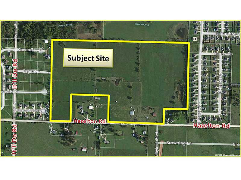 Bank Owned Land For Sale.  Approximately 55.22 Acres listed at $15,302 per Acre.  Zoned R-1-A.