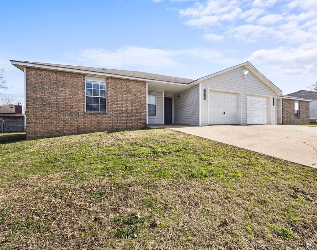 Have you been looking for a strong investment opportunity in Fayetteville? This updated duplex features two spacious units, each offering 3 bedrooms, 2 bathrooms, and a 1 car garage ideal for attracting long term tenants. Both units have been thoughtfully improved with fresh interior paint, updated tub/shower combinations, modern countertops, newer appliances, upgraded lighting, plumbing fixtures, and recently replaced sliding glass doors. Refrigerators, washers, and dryers convey in both units, adding immediate value and convenience. Unit 1374 includes new bedroom carpets, a new dishwasher, and a new water heater, while 1372 features a brand new HVAC system and garbage disposal. Located less than two miles from I-49 and the Wedington interchange and just three miles from the University of Arkansas, with easy access to transit, trails, schools, shopping, and dining. Turnkey and income producing, add this property to your portfolio today!
