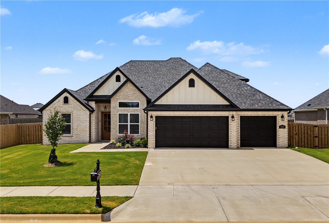 Presenting the Gary plan by award winning NWA builder. This layout offers a open-concept living area that boasts a split floor plan, placing the master suite in a private position on the main level. All bedrooms are conveniently located on the main level, while the upstairs features a spacious bonus room with its own bathroom. Near schools and everything wonderful about Pea Ridge. It's all about the value of a truly custom home with high-end finish-out for $207per square foot. Not only the best value in Pea Ridge, arguably the best value in Northwest Arkansas. Finish and fixtures, cabinets and counters that you would expect to find in more expensive homes. The home itself wows with gorgeous exposed beamed ceilings, a soaking tub and covered back patio. For a limited time, a written agreement on any of the completed homes will include $2,500 incentive towards buyers closing costs plus a preferred lender credit of up to $2500 in lender credits totaling $5000! Come see these beautiful homes for yourself today!