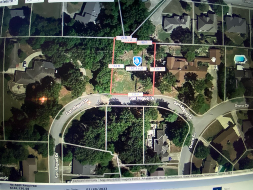 Motivated Seller says bring me an offer.  Hard to find large (.44 Acre) buildable lot with utilities already on-site.  Cleared lot in well maintained mature Springdale subdivision. Low traffic road in the back of High Chaparral Subdivision.  Numerous neighboring homes are also on oversized lots.  Many possibilities with this beautiful lot and subdivision surrounded by nature and beautiful trees.