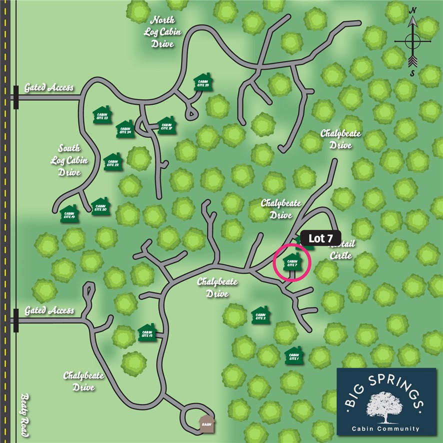 Cabins at Big Springs - Land