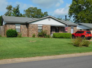 Very nice 3 bedroom, 1.5 bath home with large living room.  The outdoor space is great with a privacy fenced back yard and covered patio.  The detached garage is big enough for two cars and a work space.  Flooring, roof, HVAC, and water heater all relatively new.  Refrigerator and microwave stay with home.