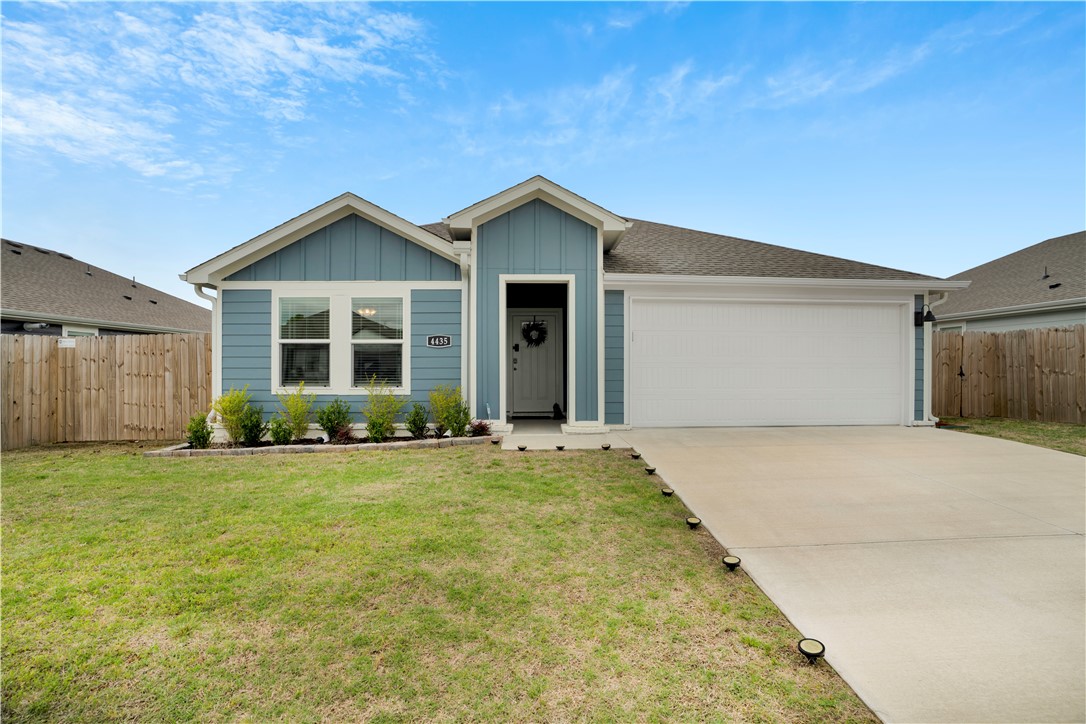 Charming home in newer subdivision, Aiden's Place. Home has 4 bedrooms, 2 baths, luxury vinyl plank throughout, quartz counters in kitchen & baths. Great island in kitchen open to living and eat-in. Home is open and airy with lots of light and beautiful stainless appliances. Great backyard with covered patio. Close to schools and short drive to U of A.