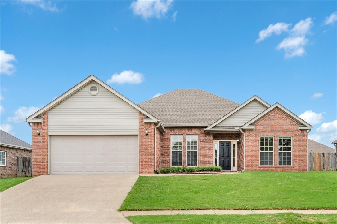 Welcome first-time home buyers and investors! This well-maintained Bentonville home offers comfort, convenience, and outstanding value in one of Northwest Arkansas' most desirable locations. The popular split floor plan provides privacy, while the neutral color palette creates a bright, move-in-ready space. Enjoy a formal dining room, an eat-in kitchen for everyday gatherings, and a covered patio perfect for relaxing or entertaining. Ideally located just minutes from the Bentonville Community Center, Citizens Park, playgrounds, and Bentonville's nationally recognized bike trails and greenways. Zoned for the highly sought-after Bentonville School District, including Willowbrook Elementary, Bright Field Middle School, and Fulbright Junior High. Convenient to the new Walmart Home Office, Downtown Bentonville, shopping, restaurants, Crystal Bridges, I-49, and XNA Airport. Don't miss this incredible opportunity to own in one of NWA fastest-growing and most desirable communities. Schedule your private showing today!