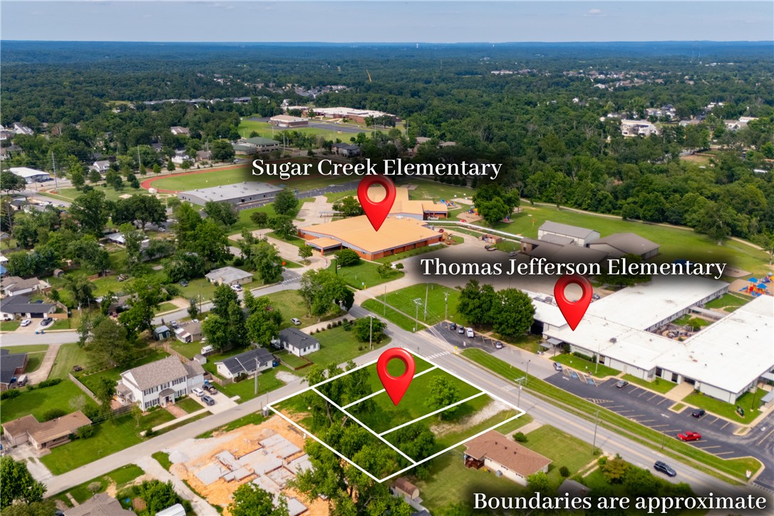 Excellent opportunity to own Lot 27 on Bella Vista Road in Bentonville. This 0.11-acre lot is conveniently located across from Sugar Creek Elementary School & Thomas Jefferson Elementary School with easy access to nearby shopping, dining, and major routes. Great potential for future use or investment in a growing area. Architectural design plans included.