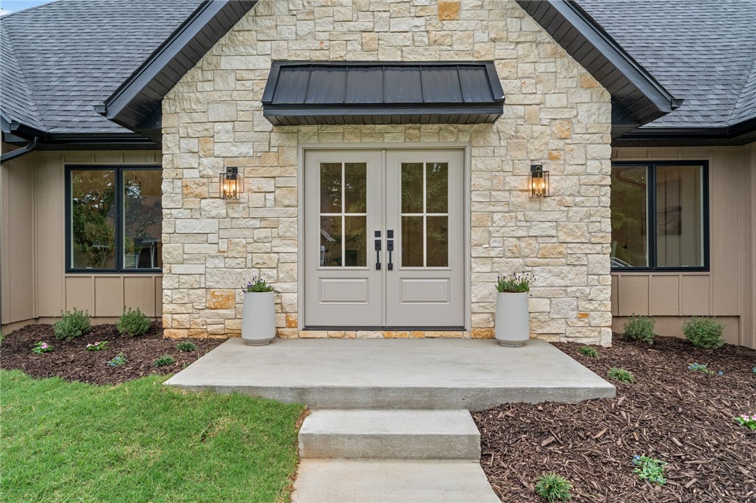 High quality new construction on a rare FLAT .4 acre lot! Designed with timeless elegance and modern functionality, this home features a spacious open-concept living area, large bedrooms, custom cabinetry, over-sized two-car garage, walk-in pantry, quartz countertops, designer finishes, and high-end details throughout. 

The exterior showcases natural limestone and SmartSide siding for exceptional curb appeal and durability. The kitchen is equipped with GE appliances, including a gas range, while an American Standard HVAC system provides year-round comfort. 

Additional highlights include an insulated laundry room and thoughtfully designed living spaces. Conveniently located .4 miles from Stoneykirk Boat Ramp and Park. Minutes from Branchwood Nature Trail, Rec Center, Pickleball courts, Frisbee Golf, Highland Golf Course, Pub and I-49.  Nearby Mountain Bike Trails proposed on Bella Vista’s Master Plan.  See video under "Virtual Tour Link". Agent Owned.