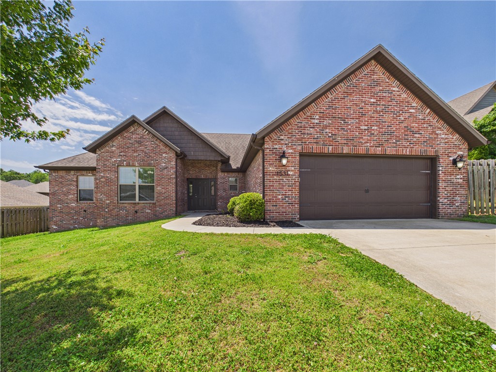Come see what Centerton has to offer! Conveniently located near schools (Bentonville school district), shopping, dining, and just a short drive to Bentonville. Home includes comfortable living spaces with a functional, open concept layout perfect for both everyday living and entertaining. The spacious living area flows seamlessly into the kitchen and eating area, featuring ample cabinetry, counter space and natural light throughout. Walk-in pantry right off of the kitchen provides lots of room for food items, small appliances, etc. The primary suite provides a relaxing retreat with a private bath and two closets, while additional bedrooms offer flexibility for family, guests, or a home office. Enjoy outdoor living with a large fully fenced backyard-ideal for pets, play, or gatherings. Property is ideal as a primary residence, long-term rental, or investment property. Microwave: 2025; Dishwasher: 2022.