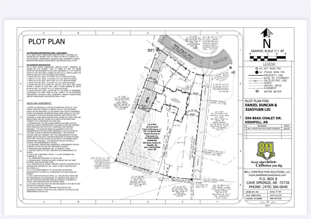 Beau Chalet Sub Highfill - Residential