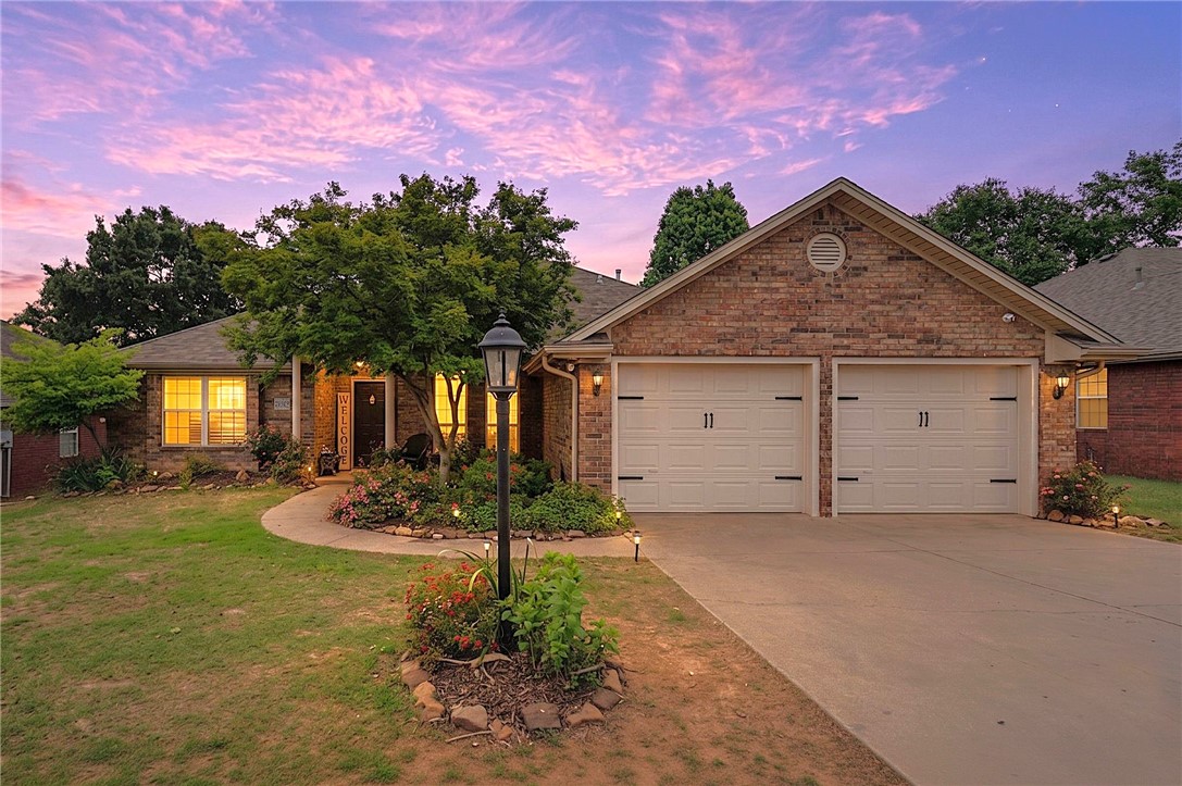 Spacious split bedroom home in Northridge with engineered bamboo flooring in the majority of the home. Newer HVAC ('19) and water heater ('22). Large kitchen with ample cabinetry and the french door fridge will convey. Breakfast nook plus formal dining. Oversized living room with gas log fireplace. Owners' suite has dual sinks, a separate shower, whirlpool tub and large walk-in closet.  The backyard oasis features a covered porch, custom rock patio, above ground pool with deck surround, and a newer wood privacy fence.