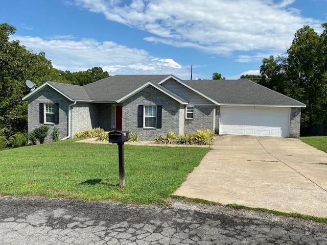 3 Bedrooms/2 full baths. Split floor plain. Fresh paint throughout. Carpets professionally cleaned.. Full appliance package to include refrigerator, washer, dryer. Neutral tones. 2 car garage w/ storage. New Exposed TREX Deck. Private setting. Gravette School District. Pet Free environment Smoke Free environment.  Tenant responsible for lawn care.  No animals. No smoking.