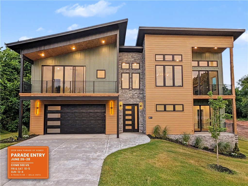 Welcome To Your Next Home! If Beige Boxes And Builder-Grade Boredom Make You Yawn, Buckle Up, Because This One Is A Whole Mood. Mountain Modern To Its Core, It Throws Sharp Rooflines, Warm Multitone Siding, And Stacked Stone Together Like It Was Born On A Magazine Cover. Step In On The Lower Level, Then Head Up Where The Home Really Shows Off. Tongue-And-Groove Vaulted Ceilings Glow Over A Wide-Open Living Space, And The Star Of The Show Is A Floor-To-Ceiling Stone Fireplace Practically Daring You To Pour A Drink And Stay Awhile. Sunlight Pours Through Walls Of Windows From Every Angle. The Kitchen Flexes Hard With An Oversized Island, Brooding Custom Cabinetry, A Fluted Statement Hood, And Granite For Days. Bathrooms Channel Boutique-Hotel Drama Through Inky Vertical Tile And Frameless Glass, While The Built-In Mudroom Keeps Real Life Sharp. Triple Covered Balconies And Porch Areas And A Spacious Deck Give You Multiple Spaces To Soak Up Every Season. This Is Not A House You Scroll Past. Come See!