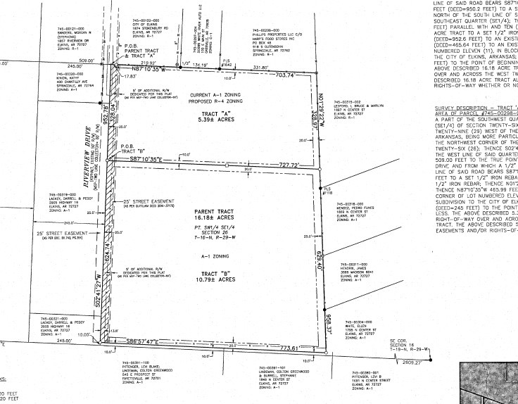 Elkins Outlots - Land