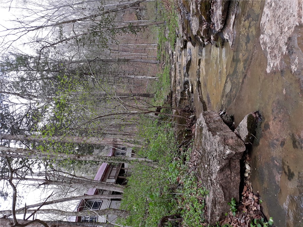 Very private and secluded setting for this home with 3 BR, 2 BA, 2,056 SQFT, and on 4.97 Acres M/L. The home features an open floor plan, wood stove, bay windows, wood and tile flooring, walk-in closets, cathedral ceilings, and much more.  The land features include a 10 x 16 storage building with electric, 24 x 24 metal barn, 12 x 12 wood shed, seasonal creek, large hardwood trees, close to a paved road, and close to Henson creek.  The property sits in the valley with tall Ozark Mountains surrounding the home.  Close to the Buffalo National River Park and National Forest.  This is a must see home.  Call today to schedule a showing.