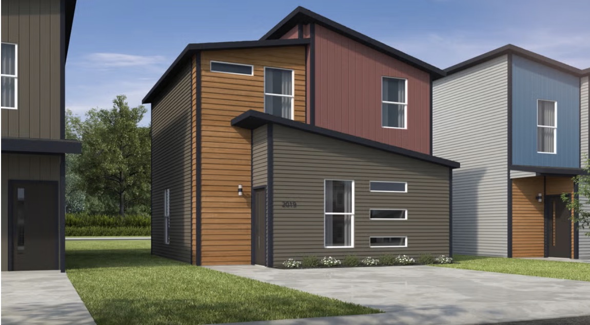 The 1100 Bungalow floor plan is a 3 bed, 2 bath 1100 square foot home that provides a safe, modern, and tranquil place for buyers to call home. LVP flooring and carpet in your home with durability and style. Created with the first-time homebuyer or savvy investors in mind, residents can be situated within walking distance of exciting neighborhood amenities, premier school districts and downtown life in Northwest Arkansas.
Taxes are subject to change based on new consturction.