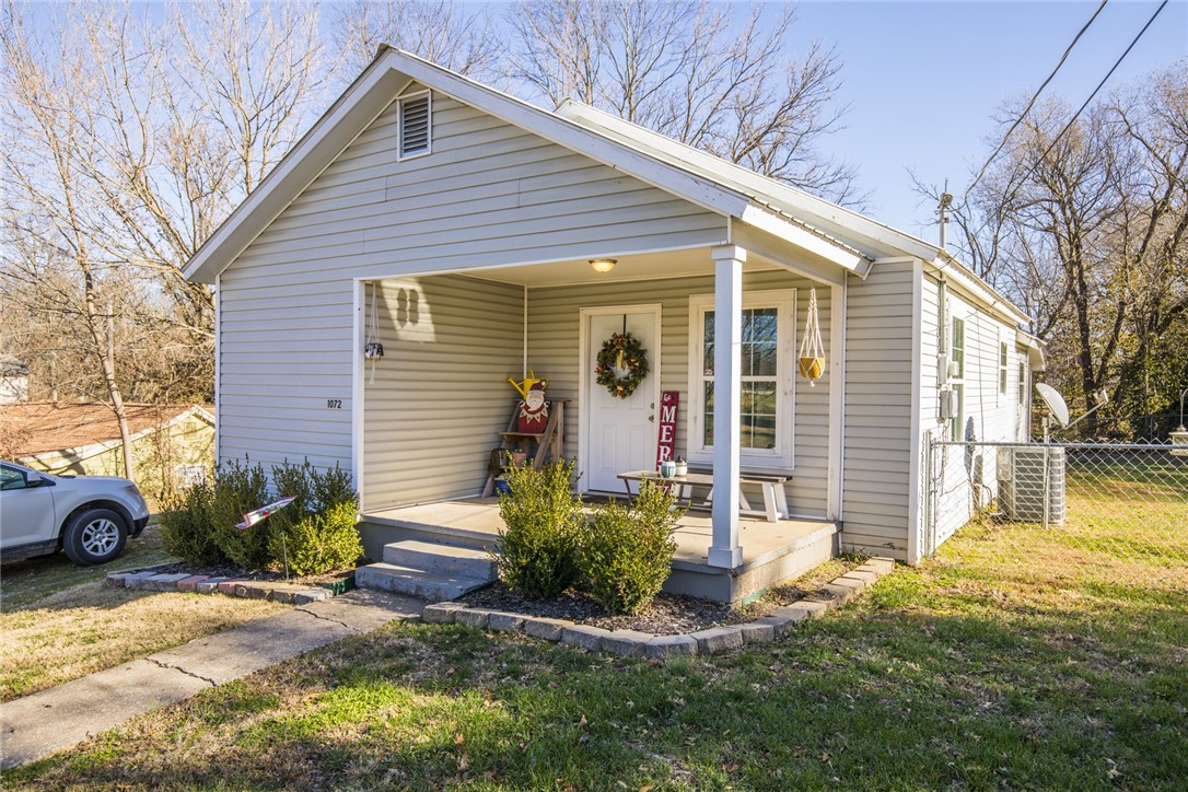 Investment Property, currently being Rented. You don't want to miss this one! It is the cutest! Updated home that's ready for new owners.  This 2 bedroom, 1 bath home is in a great location, being convenient to town and schools.  It has a large fenced in back yard.  There is a Storm Shelter located by the back patio.  You really need to see in person to fully appreciate.  This one won't last long!  Make your appointment today!
