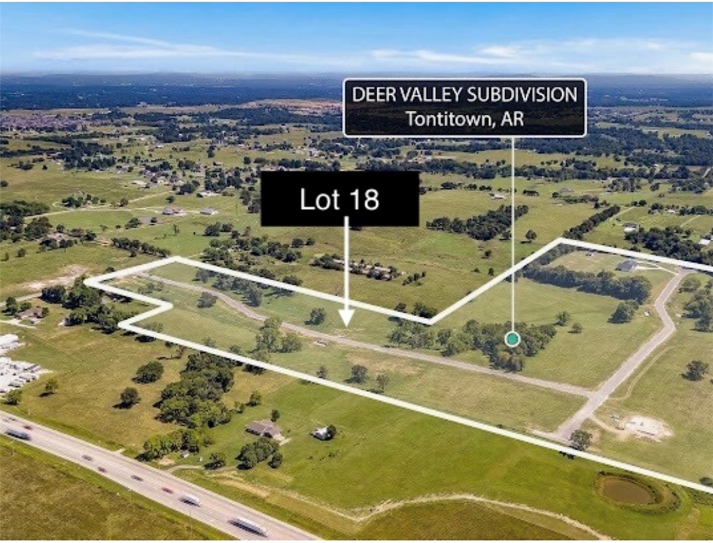 Beautiful Subdivision located just west of Tontitown (near new Hwy 612 bi-pass). This lot is 1.94 acres. There are very few subdivisions available with lots this size. This subdivision is mostly built out now.Rural atmosphere but near shopping and restaurants. This Subdivision has great covenants that will protect the owners' property values.