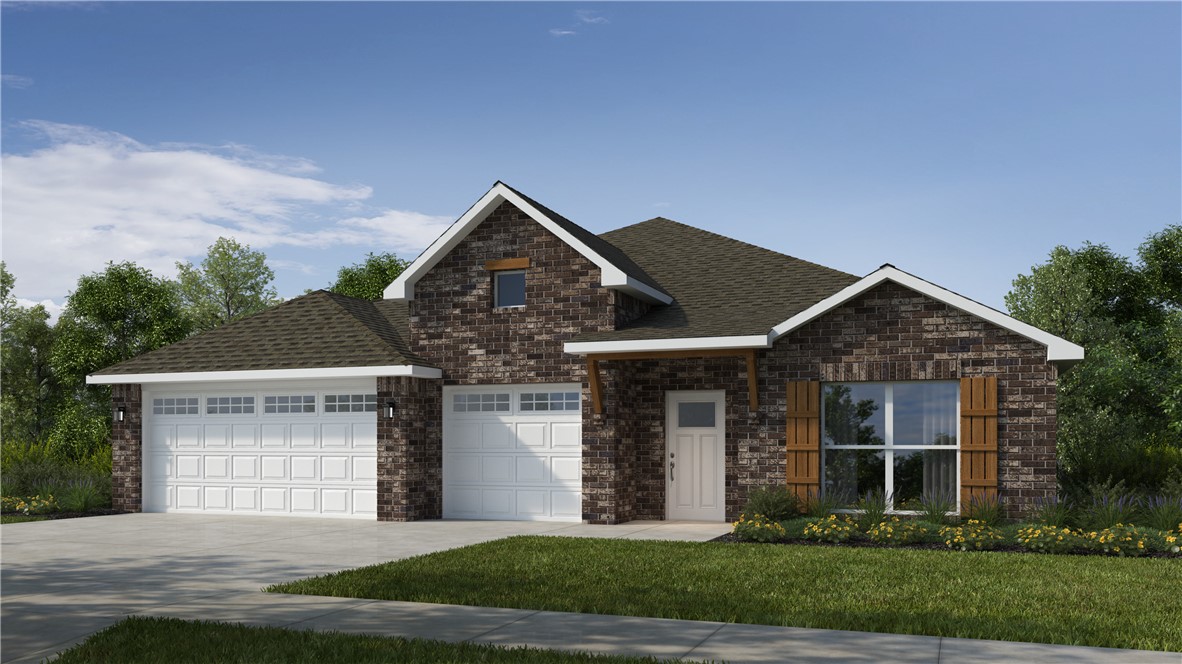This 3 car, 3 bedroom, 2 bathroom, 2200 square feet home includes a corner pantry, room for bar seating, and a large covered back patio your family will enjoy. The open layout connects the kitchen, dining, and living areas, creating a welcoming space that’s perfect for everyday living or hosting friends and family. The primary bathroom features double vanities, and the floor plan offers direct access from the utility room to the primary closet for added convenience. Thoughtfully designed with comfort and functionality in mind, this home provides the ideal blend of style, space, and practicality.
Taxes are subject to change based on new construction.