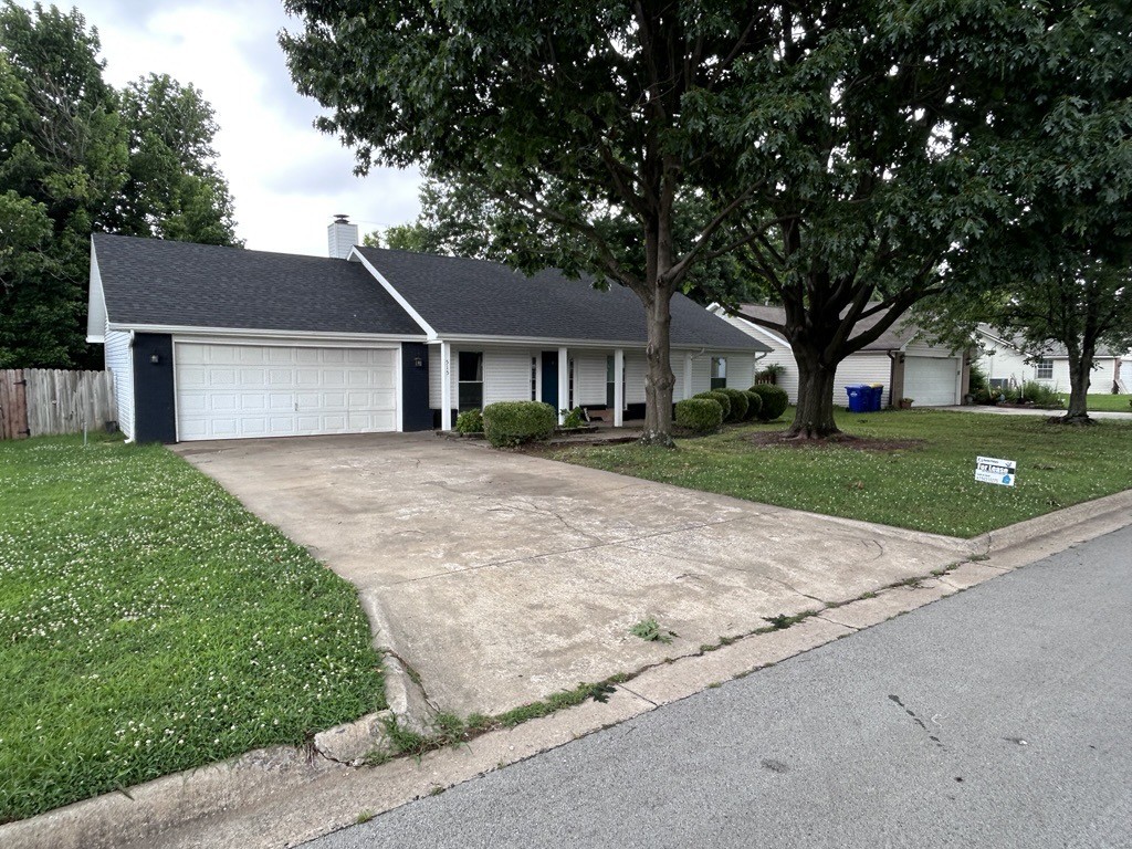 3 bed 1 1/2 bath available July 1. $1,600 per month, 1 year lease required. Pets negotiable. No smoking. Convenient central location in NWA. New flooring installed, no carpet.