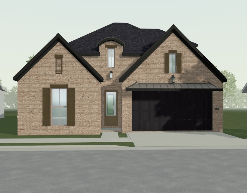 This spacious two-story home transitions to a large dining room and family room, which overlook the outdoor patio and are open to the kitchen. The kitchen features a large island, long walk-in pantry, and generous counter space. Just off the family room is the owner's suite, with a private bath featuring a large shower and knee space, and a huge walk-in closet. The other bedrooms and a full bath are located just off the foyer.