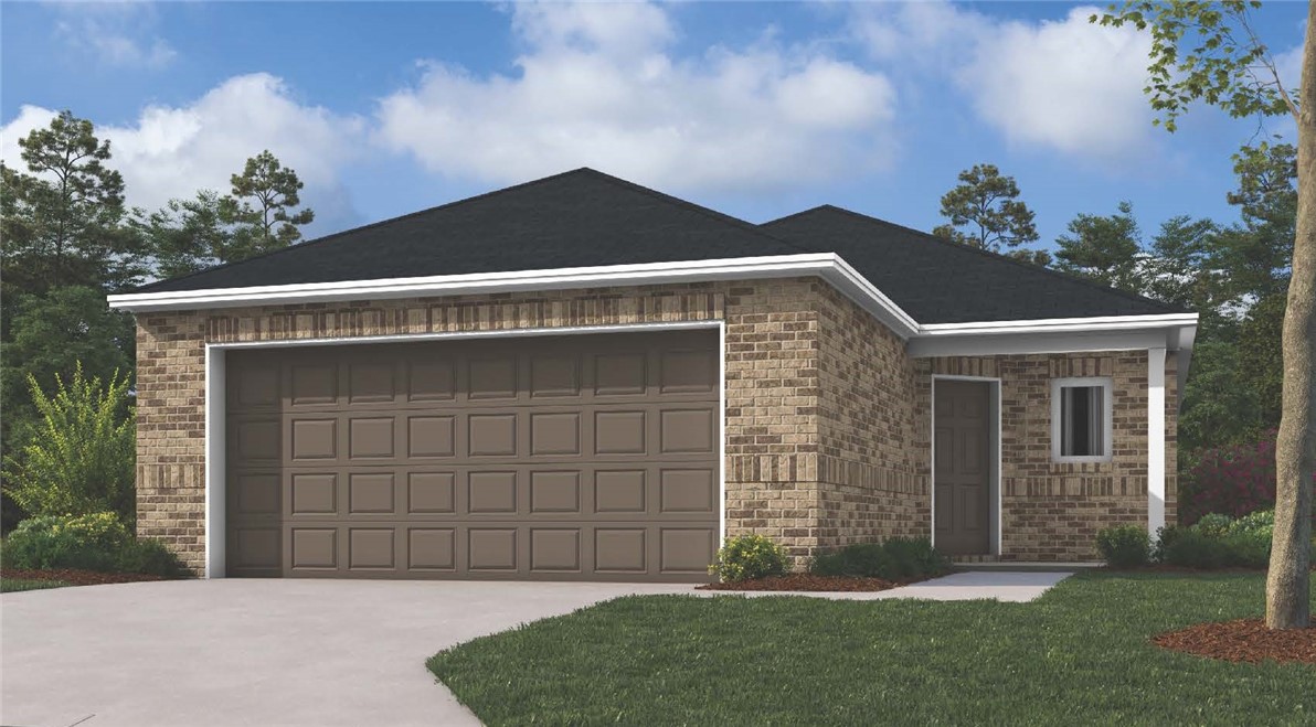 Introducing the Ridgeland plan, designed to make a striking first impression with its delightful covered front porch and inviting front yard landscaping. This thoughtfully laid-out home features an open and spacious floor plan that includes four bedrooms and two bathrooms, providing a comfortable and functional living space. The open layout fosters a sense of connectedness, allowing for versatile furniture arrangements and effortless flow throughout the home. Discover the appealing features of the Ridgeland plan today! *Photos are of a similar model.