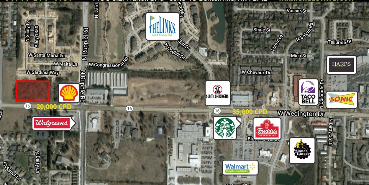 Fayetteville Outlots - Land