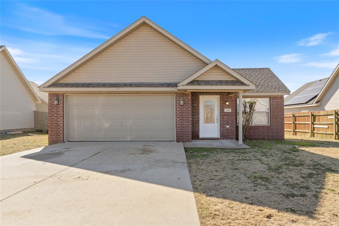 Back on market at no fault of seller! Buyer financing fell thru! Great family home featuring 3 bedrooms and 2 baths with a desirable open floor plan. Wide hallways and ceramic tile in high-traffic areas add both comfort and durability. The living room offers a cozy electric fireplace and flows nicely into the kitchen and eating area. The kitchen includes stainless steel appliances, ample cabinetry, and a pantry. Recent updates include a new roof and fresh interior paint. The primary suite features a walk-in closet, jetted tub, and separate walk-in shower. Neutral colors throughout. All-electric home in a convenient location with easy access to shopping, dining, and everyday amenities. Truly move-in ready at a great price.