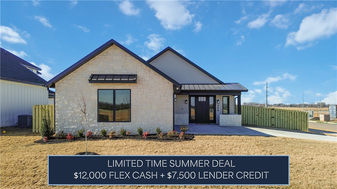 $12,000 in builder flex cash and $7,500 in lender credits now available on this new construction Peachstone plan.  Vaulted ceilings and abundant natural light set the tone throughout. The primary suite features a wet-room style bath, while the gourmet kitchen with gas range is built for real entertaining. Mudroom, covered porch, 2-car garage, fully fenced backyard. Pella windows and R-15 insulation.