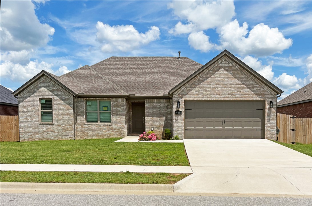 New 4 BR 2 bath brick home with all of the amenities you could want. Large covered patio, split floor plan, spacious rooms, lots of natural lighting and so much more.