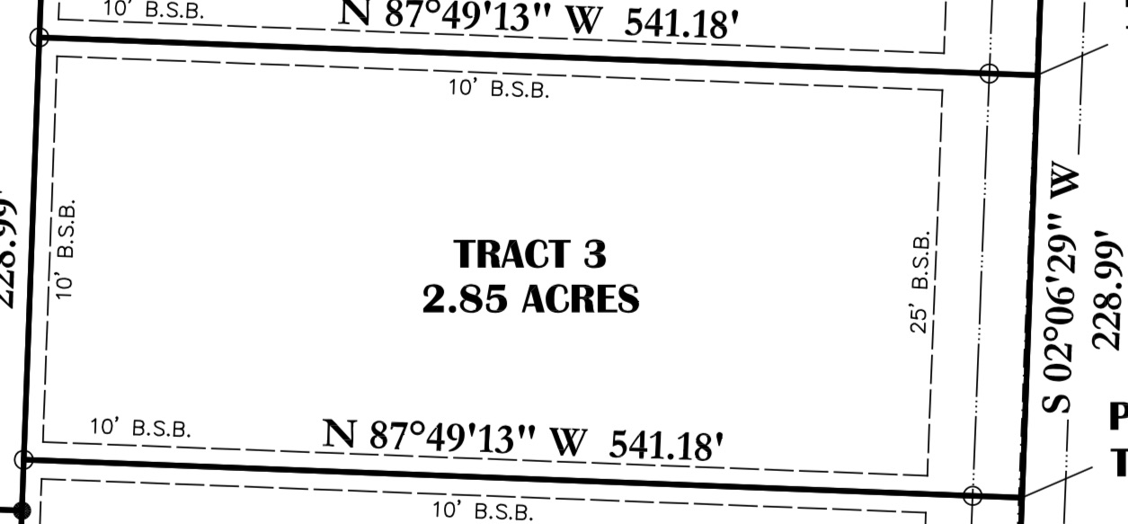 For Sale/ Build to Suit – Tract 3 (2.85 Acres) Your Dream Home Starts Here! Discover the perfect blend of privacy and convenience with this 2.85-acre level lot, ideal for building your custom home. Located just 10 minutes from XNA Airport and 15 minutes from Bentonville, this tract offers the best of rural living with easy access to city amenities. HIGHLIGHTS- No deed restrictions – build your way, Level, secluded lot – ready for your vision, Utilities available at the street: • Fiber optic internet • City water • Electric • Natural gas, Survey completed, Just add your on-site septic system and start building! Whether you're looking to build now or invest for the future, this property offers flexibility and freedom in a growing area.