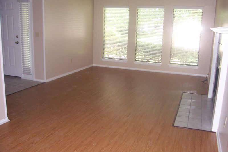 Very nice 3 bedroom, 2 bath home with 2-car garage. Ceramic tile in kitchen, entry, and bathrooms. Covered patio with fenced yard. Close to I-49. Newer wood-look flooring, appliances, and blinds.