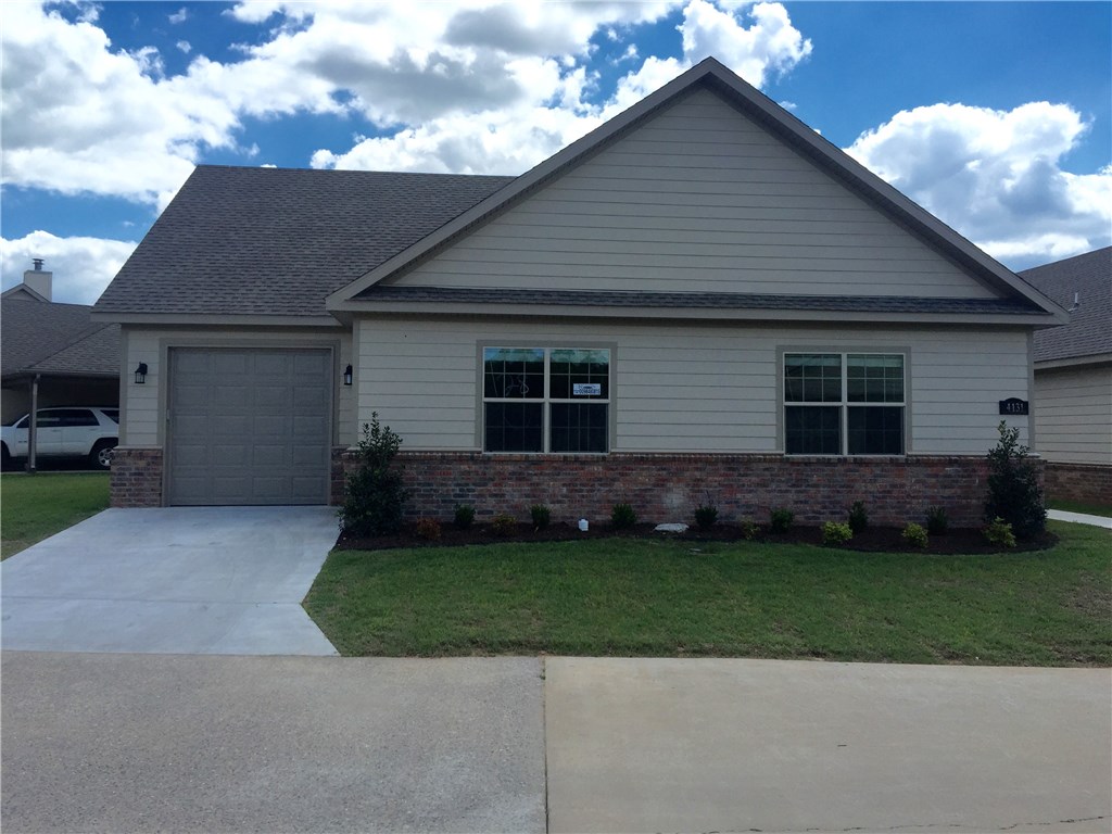 Beautiful 1 year old home perfect for someone wanting a no maintenance house or yard. POA takes care of the mowing!! Home features wood looking tile throughout, huge living area open to the kitchen. Beautiful features in the kitchen include SS appliances, granite countertops, a very large island & massive pantry! Great size bedrooms & a massive master closet. This is a must see!!
