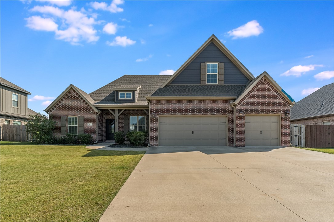 Just steps from Jim D. Rollins School of Innovation and Harry Sbanotto Park, this 4-bed, 3-bath home offers 2,390 sq. ft. of comfort and style. Features include an open layout with wood floors, wood-beam accents, and a gas fireplace. The kitchen boasts granite countertops, stainless appliances, gas cooktop, and vent hood. Enjoy a private office, spacious primary suite with tiled shower and walk-through closet to laundry, plus a covered patio, new roof, and 3-car garage. Neighborhood pool access included.
