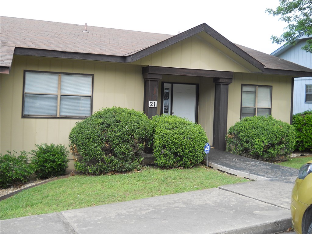 end unit townhome right on the golf course - large master bedroom and great room plus eat-in kitchen - kitchen has extra counter area and cabinet and updated flooring - pass through from kitchen into great room - HVAC new in 2016 - large deck facing golf course, plus recent ceiling fans - ramp from parking to front door can stay or go