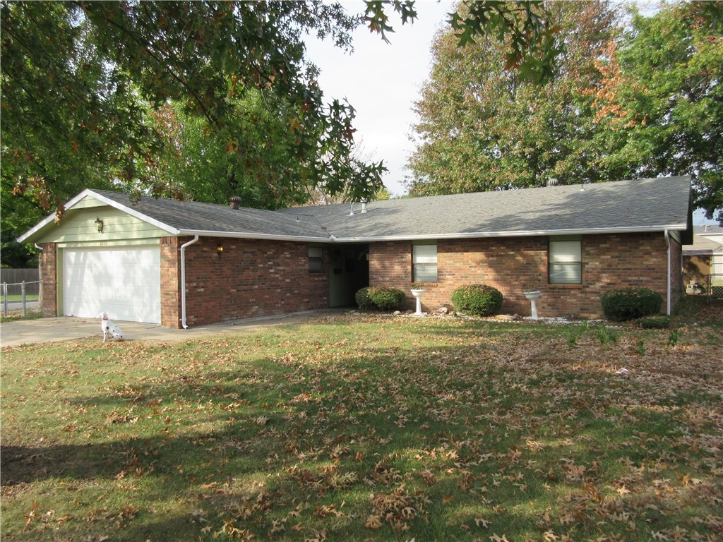 1510 Westwood, Springdale. 3 BR, 2 1/2 Baths, Insulated Windows (all wood cased) & insulated garage door w/electric GDO. Raised panel cabinets, built in office desk, pantry, architectural shingles. 10x18 covered patio. storage building.