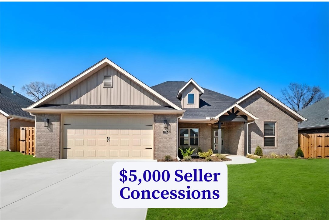 A beautifully designed 4-bedroom, 2.5-bathroom split floor plan that blends style and functionality. The open-concept kitchen and living area create a warm, inviting space perfect for gathering with family and friends. The primary suite is a private retreat, featuring a tray ceiling, a beautifully tiled shower, double sinks, and a spacious walk-in closet.  Don’t miss your chance to own a home in this sought-after community! Seller will pay   up to $5,000 towards closing costs.