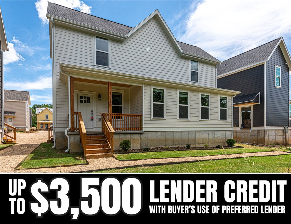 **MOVE IN READY IN LESS THAN 60 DAYS** $3,500 LENDER CREDIT offered with buyer’s use of builder’s preferred lender - Use towards rate buydowns or closing costs! (OPEN HOUSES are hosted at MODEL HOME: 1015 N Laramie Heights) Welcome to Southern Woods! A Trailside Community nestled at the base of Centennial Park (2022 Top Outdoor Facility, Arkansas Parks & Rec) Not only does this location offer access to miles of trails, greenspaces w/ paved pathways, & bicycle stalls, & min away from shopping, food, I-49, & University of Arkansas! 3 BEDROOM CENTRAL HALL floor plan feat: a covered front porch w cedar posts, an open concept first floor w 9’ ceilings, LVP floors, & L-shaped kitchen w 3cm granite counters, tiled backsplash, large center island w sink, stainless steel appliances & main floor primary bedroom with ensuite bathroom & laundry! Upstairs enjoy 2 more Bedrms w private ensuites! Main floor back deck! POA $35/mo includes ground maintenance, never mow again! Don’t miss out on this community in a premier location!