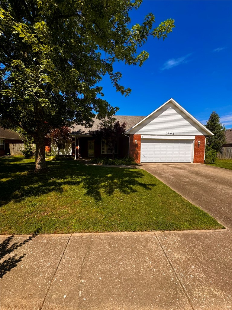 3-bedroom, 2-bath home in a well-established Bentonville neighborhood. Conveniently located just a short drive from the Walmart Home Office, Bentonville Square, Bentonville Community Center, and Northwest Arkansas National Airport. The home features a split floor plan, a bonus room, and a separate dining area, offering flexible living space. Enjoy mature trees, established landscaping, and a large private backyard—perfect for relaxing or entertaining. Shed not included.**NO PETS**
