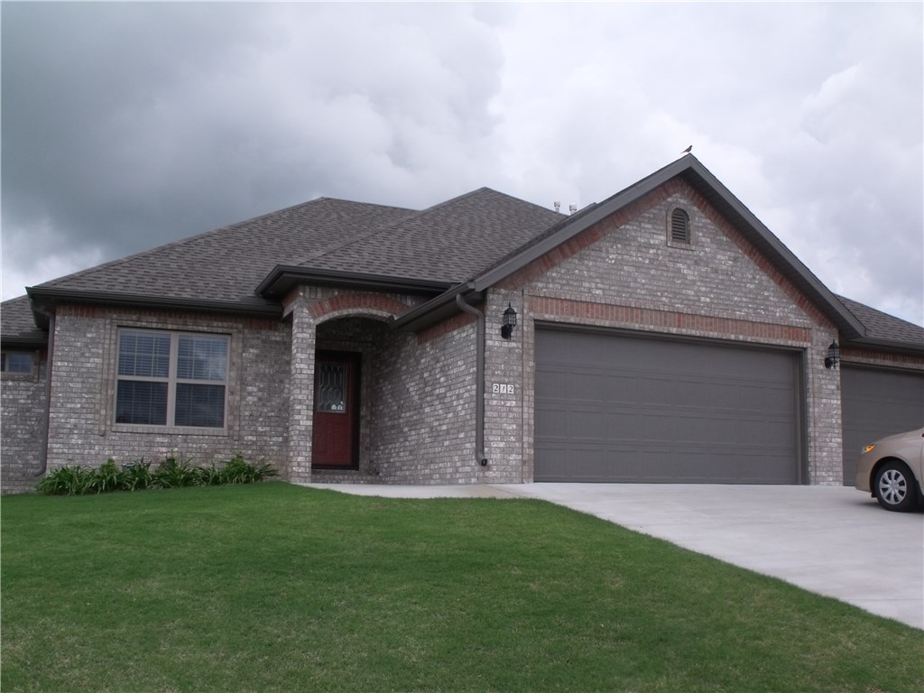 A beautiful 4 bedroom, 2 bath, 3 car garage brick home in a cul-de-sac. Granite counter tops throughout, stainless steel appliances. Lawn care is provided! Covered patio & large fenced in yard. A must see!