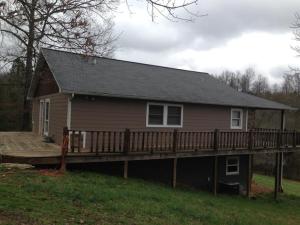 Beautiful two story 3 BR 2.5 BA home on a large lot. Deck on three sides, features real hardwood floors, garden tub in the master bath, ceramic tile, and a large deck on three sides of the home.  Enjoy this rural setting home just outside of Harrison near the Buffalo River. Newton County. Abundant wildlife.