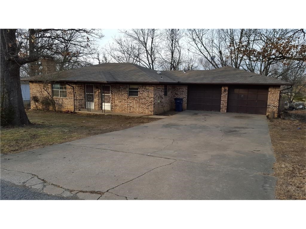 Home in excellent location, close to schools, parks, job sites and everything that you may need. Big lot with a storm cellar with electricity, double door garage. House was rented so it will need updating and maintenance. House to be "sold as is."