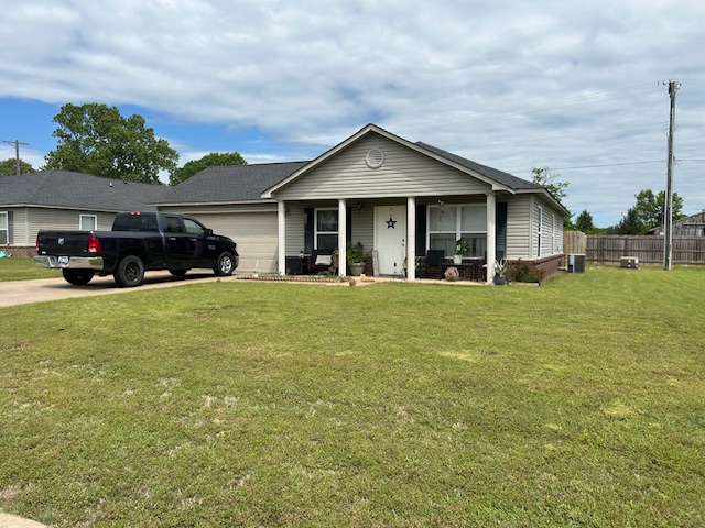 Home in quiet neighborhood; 3 bedroom, 2 bath, 2 car garage.